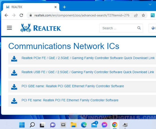 Update Network Adapter Driver Manually