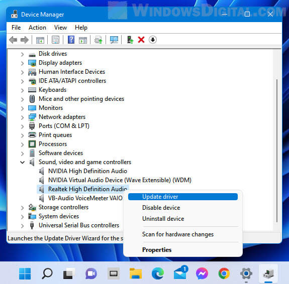 Update Realtek Drivers Windows 11