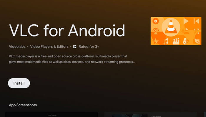 VLC for Android or Smart TV