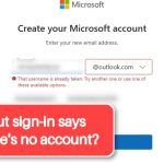 "We Couldn't Find an Account With That Username" but Email Is Already in Use