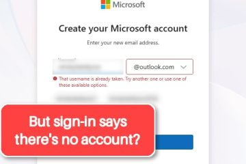 "We Couldn't Find an Account With That Username" but Email Is Already in Use