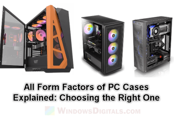 What Are The Different Types of PC Cases Form Factors