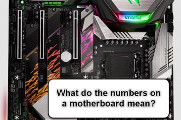 What Do the Numbers on the Motherboard Mean