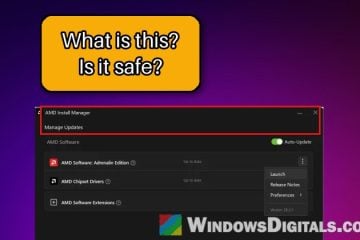 What is AMD.InstallManager and Is Its Notification Safe