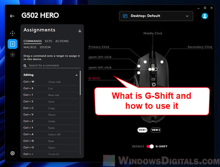 What is Logitech G-Shift and How to Use it