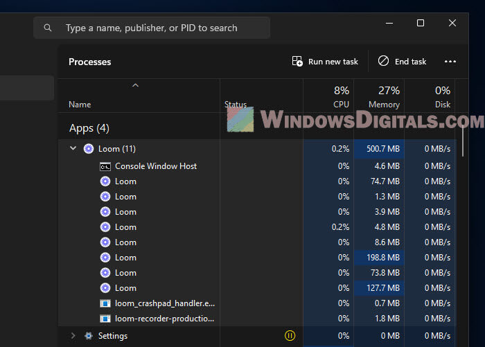 What is Loom in Windows 11 or 10