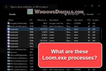What is Loom.exe, is it Malware, How to Uninstall it