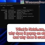 What is Netsh.exe and its Popup and Crashing in Windows 11