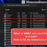 What is WMIC.exe, is it Malware and How to Fix its Errors