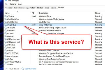 What is WarpJITSvc Service in Windows 11 or 10