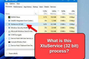 What is XtuService.exe in Windows 11