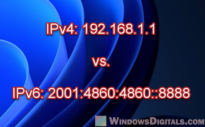 Why can't I ping IPv6 in Windows 11