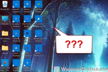 Why did my Desktop Icons Shrink and Look Small in Windows 11