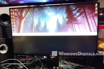 Why is Bottom Half of My Monitor Screen Black
