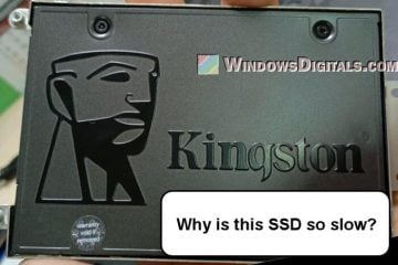 Why is my A400 SSD So Slow in Read or Write Speed