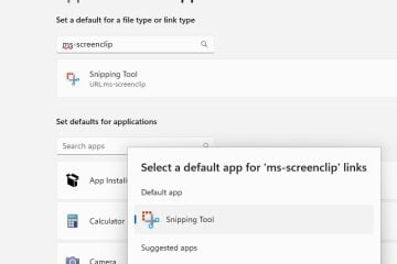 Win + Shift + S Says "This file does not have an app associated with it" on Windows 11