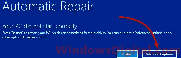 Windows 11/10 Diagnosing your PC Startup Repair Loop