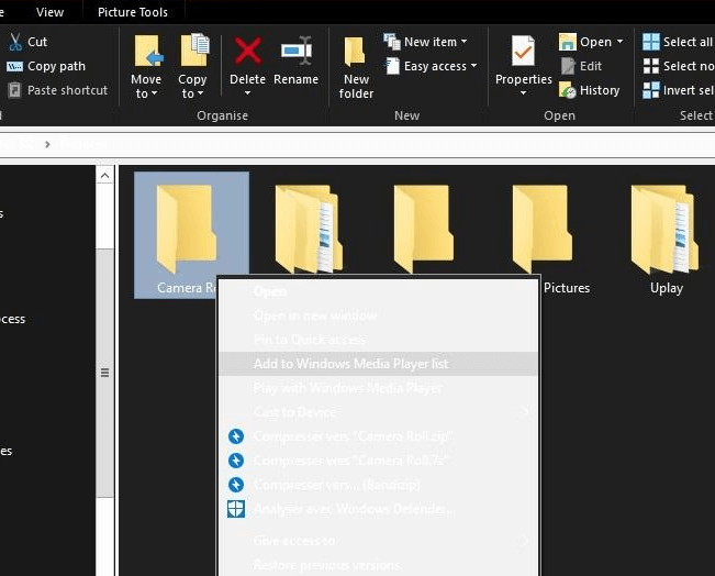 Windows 10 dark mode file explorer still white