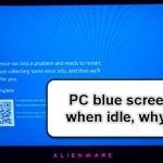 Windows 11 10 Computer Blue Screen When Idle