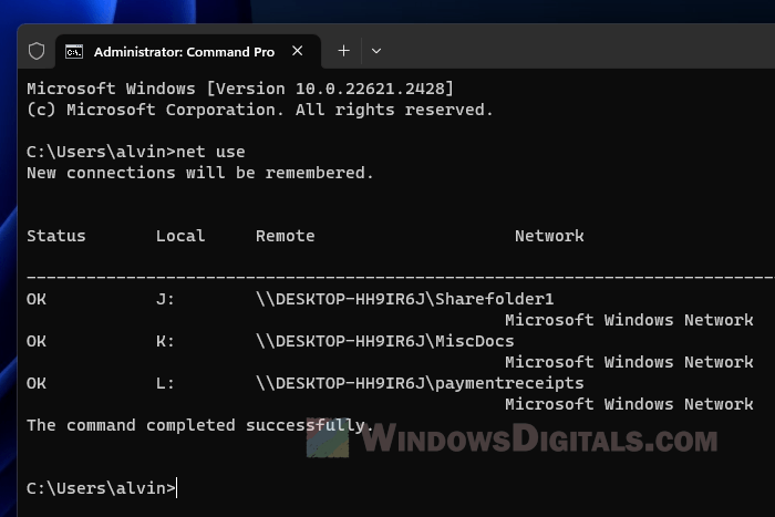 Windows 11 10 clear SMB Samba credentials