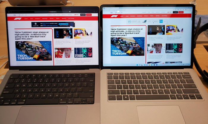 Windows 11 10 laptop as second display for Mac or Macbook