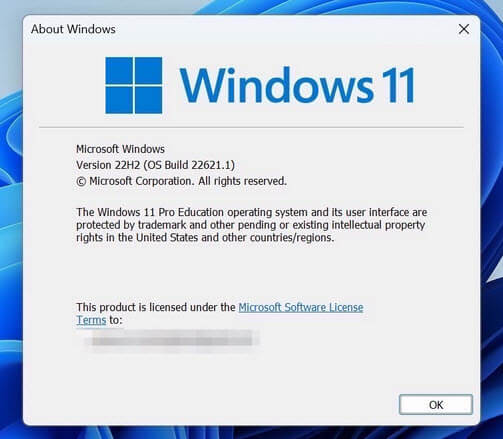 Windows 11 22H2 update