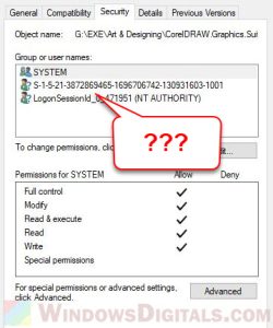 account unknown windows 11