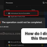 Windows 11 Antimalware Service Executable Access Denied