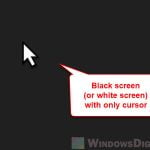 Windows 11 Black Screen with Cursor