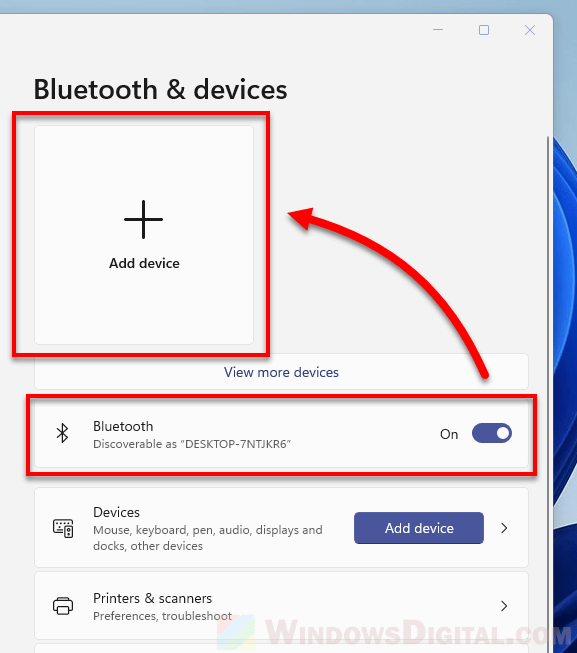 Windows 11 Connect Bluetooth headphones headset speaker