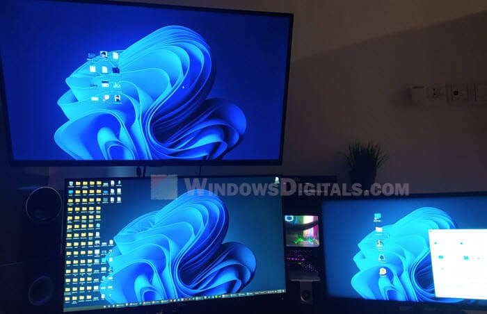 Windows 11 Desktop Icons Move to Secondary Monitor