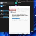 Windows 11 Folder Properties Location Tab Not Showing