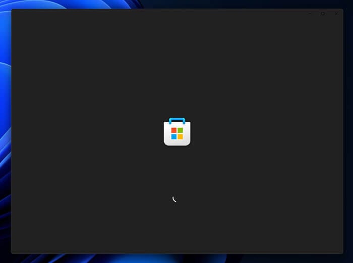 Windows 11 Microsoft Store Loading