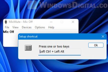 Windows 11 Mute Microphone Hotkey