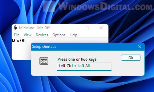 Windows 11 Mute Microphone Hotkey