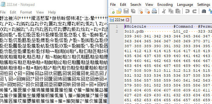 Windows 11 Notepad changes files into Chinese characters