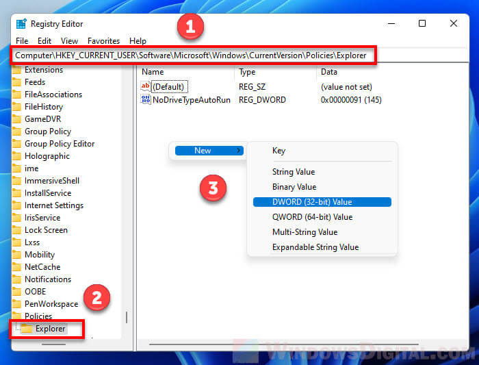 Windows 11 Permission tab missing