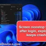 Windows 11 Screen Flickering After Login After Update
