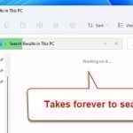 Windows 11 Search Slow
