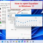 Windows 11 Sound Equalizer Settings