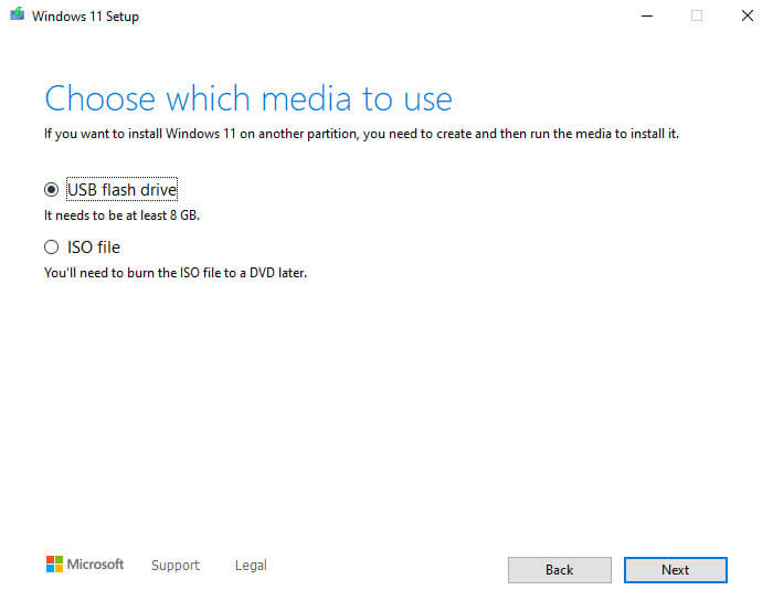 Windows 11 USB won't boot