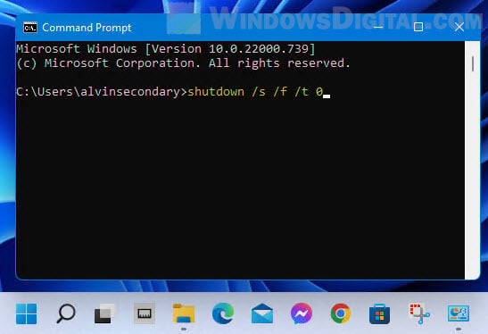 Windows 11 Won't Shut Down