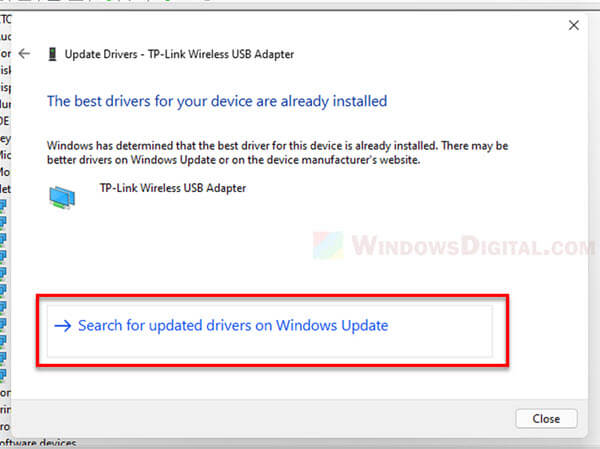 Windows 11 install update driver for WiFi network adapter printer USB Bluetooth device