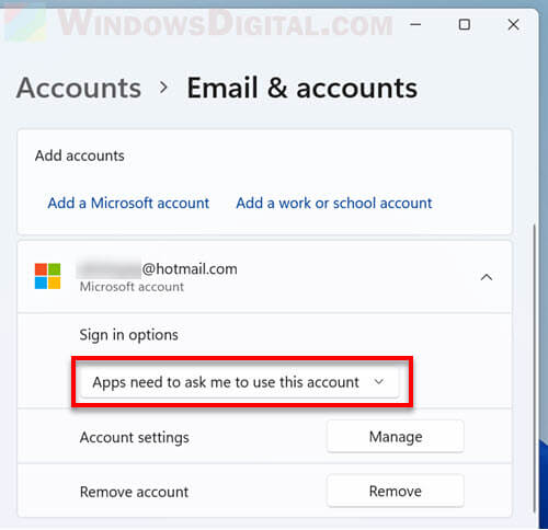 Windows 11 widgets without account