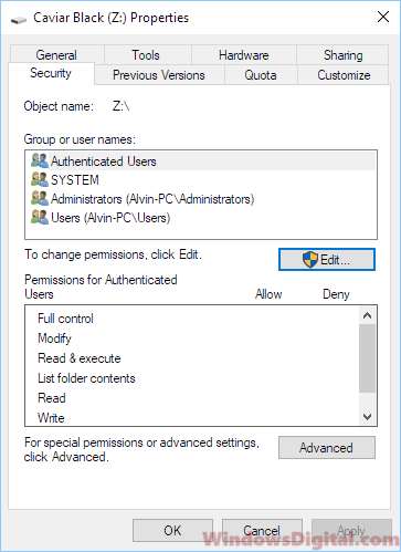 Network driver properties