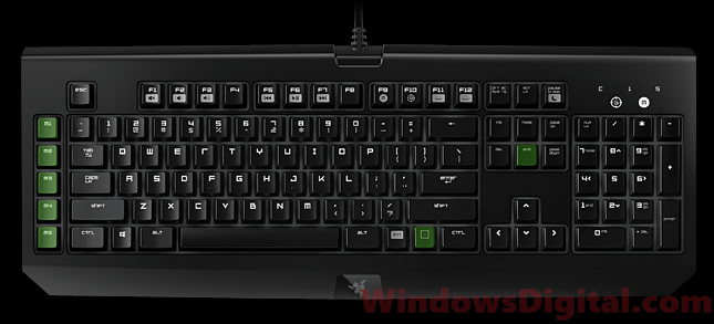 Razer keyboard Windows Key