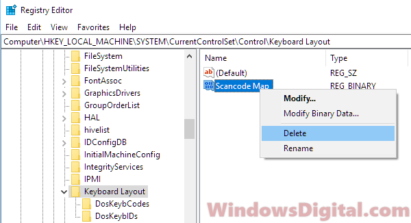 Windows Key button Not Working in Windows 10