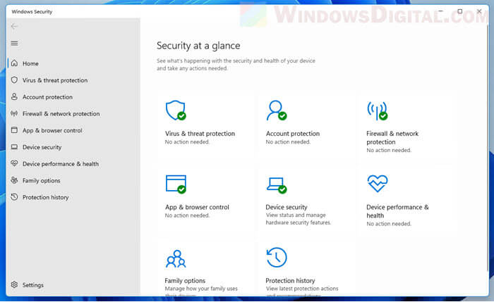 Windows Security Windows 11