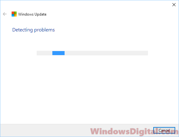 Windows Update Troubleshooter Not Working in Windows 10