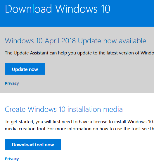 Windows Update Assistant